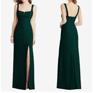 Evergreen Maxi Bridesmaid Dress